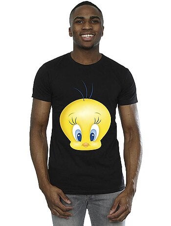 Looney Tunes Maglietta Titti Viso Uomo