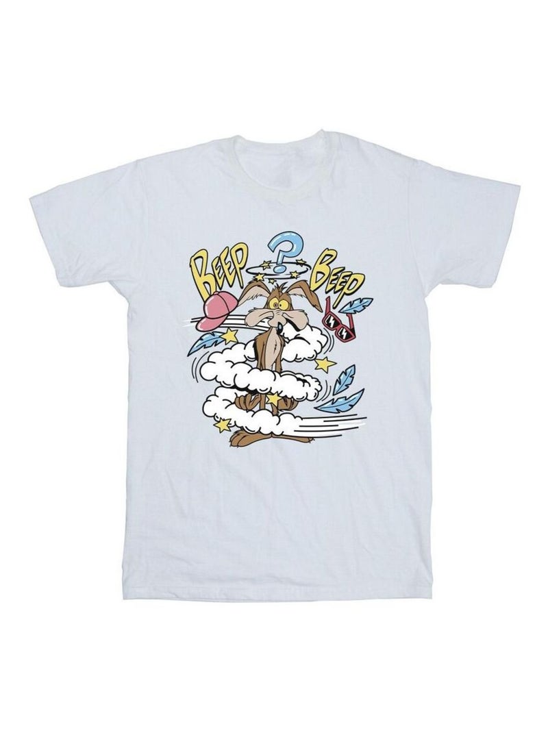 Looney Tunes Maglietta Willy il Coyote Daze Uomo Bianco - Kiabi