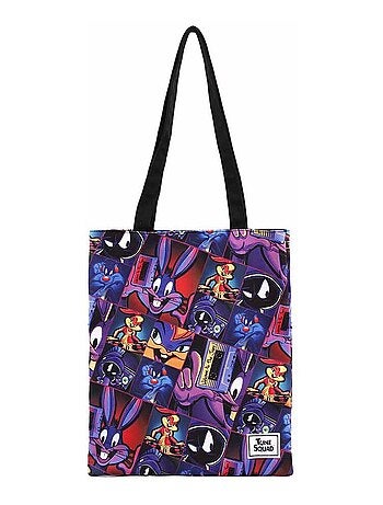 Looney Tunes Space Jam 2: A New Legacy Jam Borsa Tote per la Spesa Shopping Bag, Multicolore