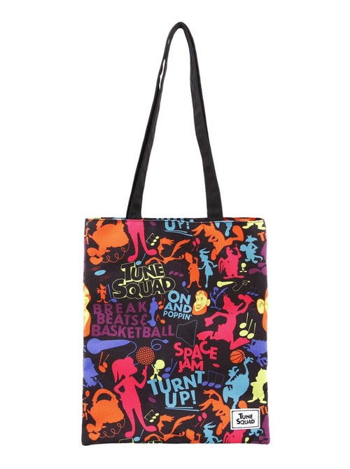 Looney Tunes Space Jam 2: A New Legacy Tune Squad Borsa Tote per la Spesa Shopping Bag, Multicolore - Kiabi Looney Tunes Space Jam 2: A New Legacy Tune Squad Borsa Tote per la Spesa Shopping Bag, Multicolore - Kiabi