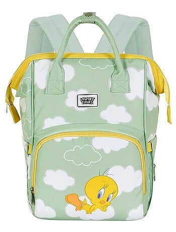 Looney Tunes Tweety (Titti) Clouds Zaino Mommy, Verde