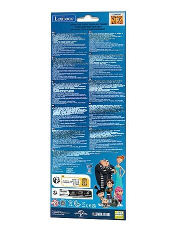 L'orologio da proiezione digitale dei Minions con 20 immagini da proiettare