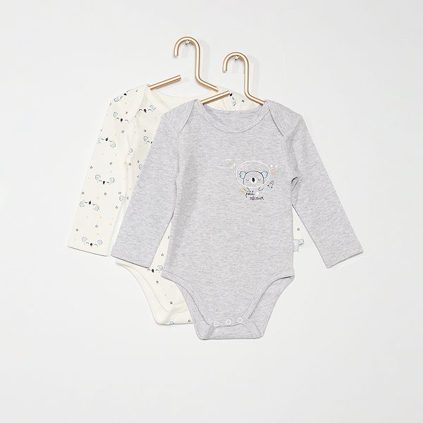 kiabi body neonato manica lunga