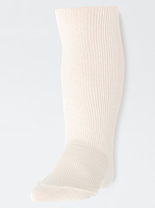 Lotto di 2 collant caldi in jersey - Kiabi