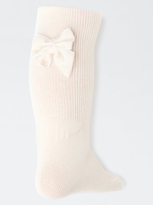 Lotto di 2 collant caldi in jersey - Kiabi