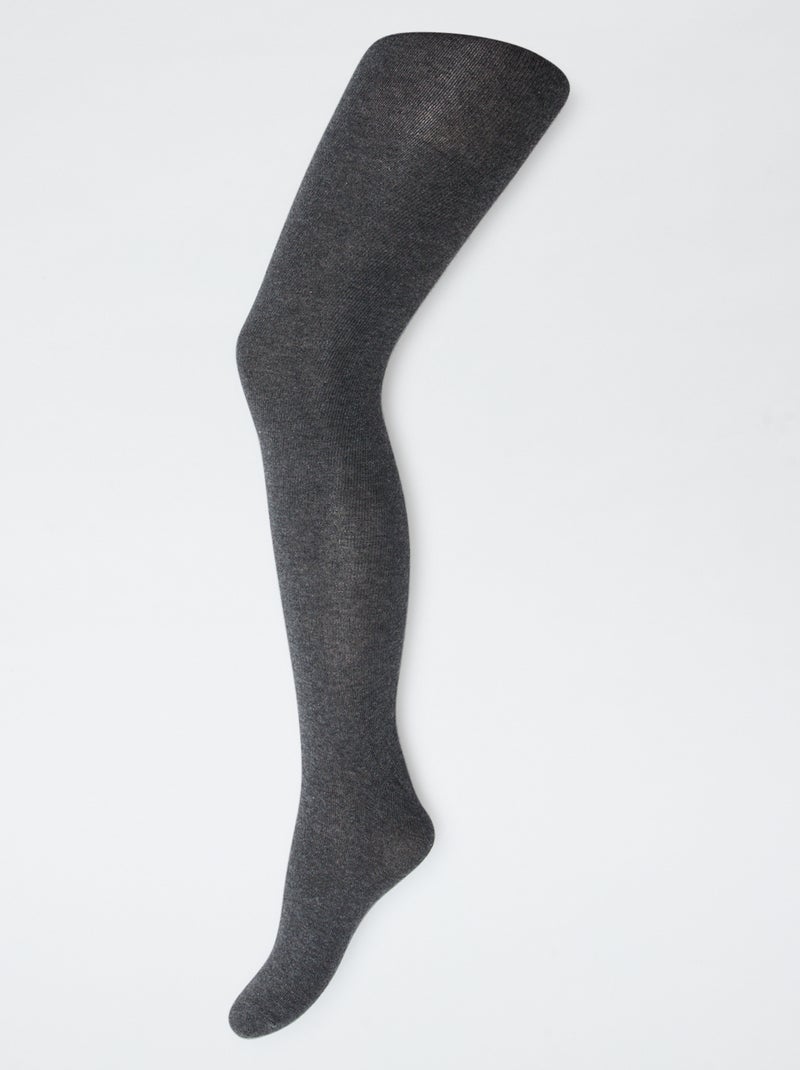 Lotto di 2 collant 'panda' Nero - Kiabi