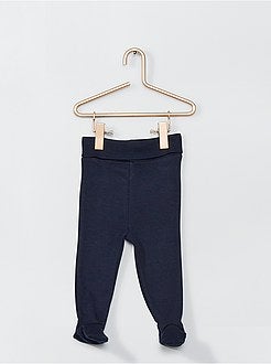 Lotto di 2 leggings eco-sostenibili con piedini - Kiabi