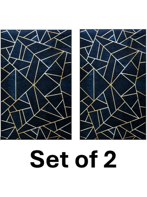 Lotto di 2 tappetini Grafic - Kiabi