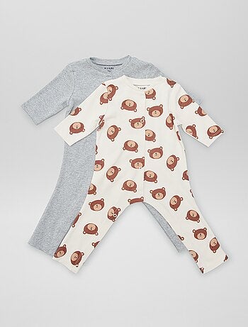 Lotto di 2 tutine con apertura - So Easy