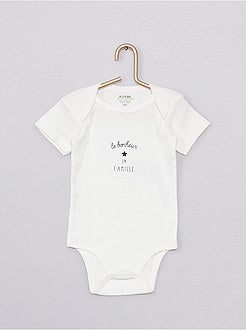 Lotto di 4 body Eco-concept - Kiabi