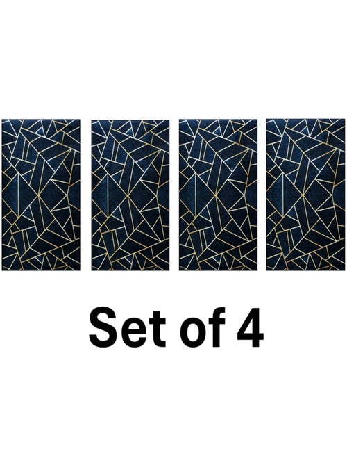 Lotto di 4 tappetini Grafic - Kiabi