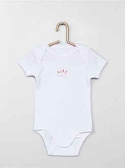 Lotto di 5 body a manica corta - Kiabi