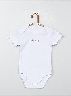 Lotto di 5 body a manica corta - Kiabi