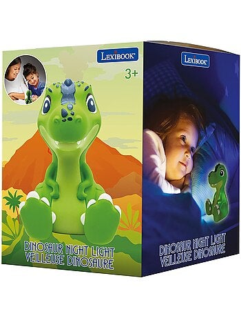 Luce notturna 3D da tasca Dinosauro che cambia colore ~13 cm