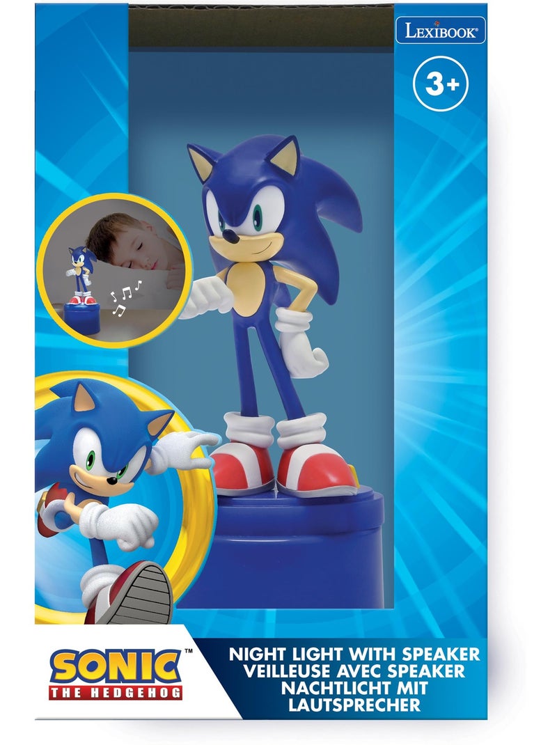 Luce notturna con speaker Sonic Blu - Kiabi