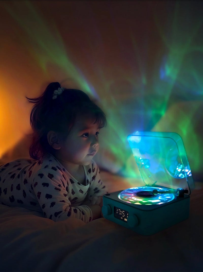 Luce notturna giradischi sensoriale magic wave | little l | little l Verde - Kiabi