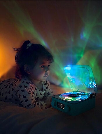 Luce notturna giradischi sensoriale magic wave | Little L