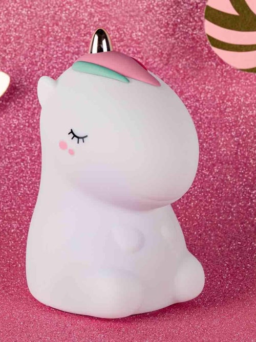 Luce notturna led in silicone morbido, unicorno | Little L - Kiabi