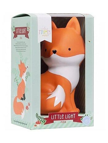 Luce notturna led per bambini con timer automatico volpe | A Little Lovely Company