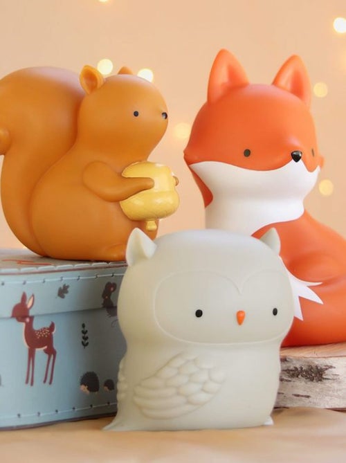 Luce notturna led per bambini con timer automatico volpe | a little lovely company - Kiabi Luce notturna led per bambini con timer automatico volpe | a little lovely company - Kiabi