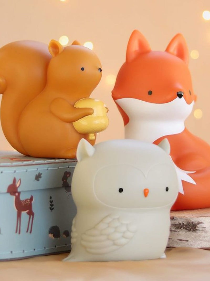 Luce notturna led per bambini con timer automatico volpe | A Little Lovely Company Multicolore - Kiabi