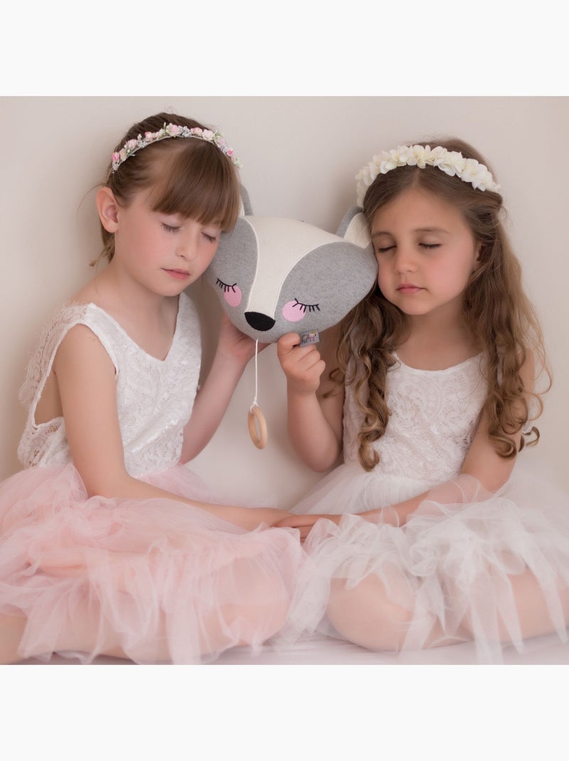 Luce notturna musicale volpe in cotone | sevira kids | sevira kids Grigio - Kiabi