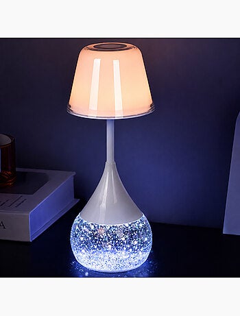 Luce notturna per bambini rgb con glitter | little l | little l