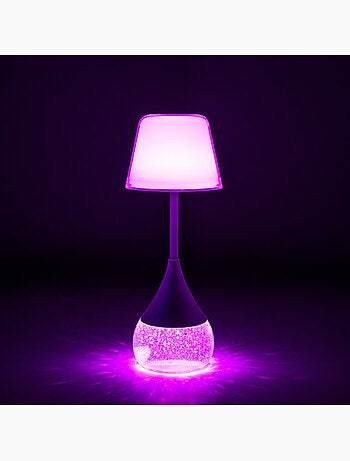 Luce notturna per bambini rgb con glitter | little l | little l