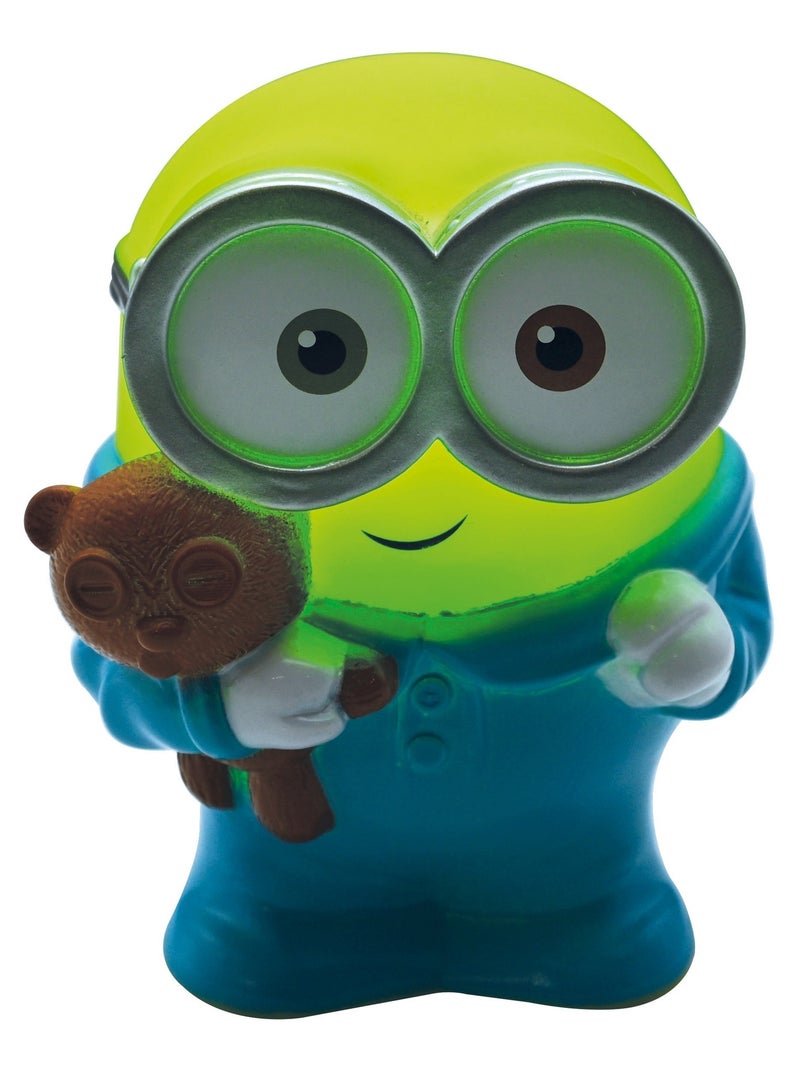 Luce notturna tascabile dei Minions con design 3D che cambia colore, circa 13 cm Giallo - Kiabi