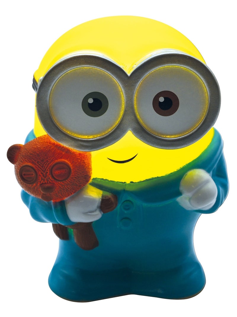 Luce notturna tascabile dei Minions con design 3D che cambia colore, circa 13 cm Giallo - Kiabi