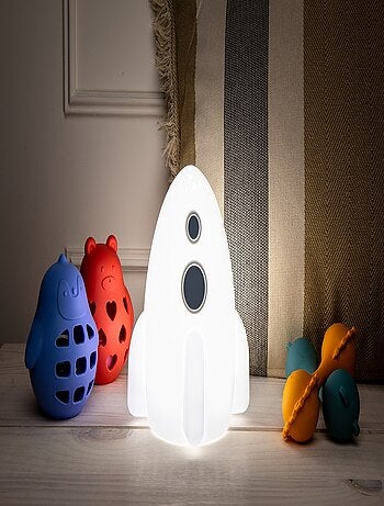 Luce notturna tattile in silicone, razzo | Little L