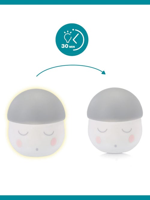 Lumina notturna Bébé Squeezy - 200 ore di autonomia - Ricarica tramite USB o presa 'Babymoov' - Kiabi