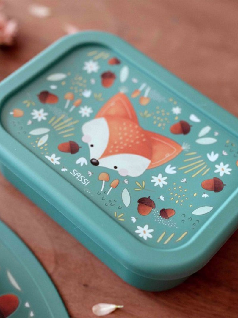 Lunch box in silicone per bambini | sassi junior | sassi junior Verde scuro - Kiabi