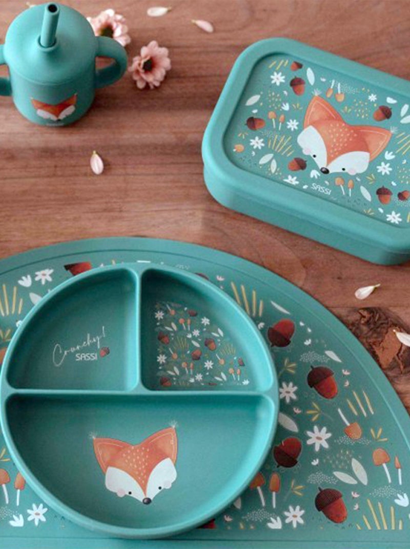 Lunch box in silicone per bambini | sassi junior | sassi junior Verde scuro - Kiabi