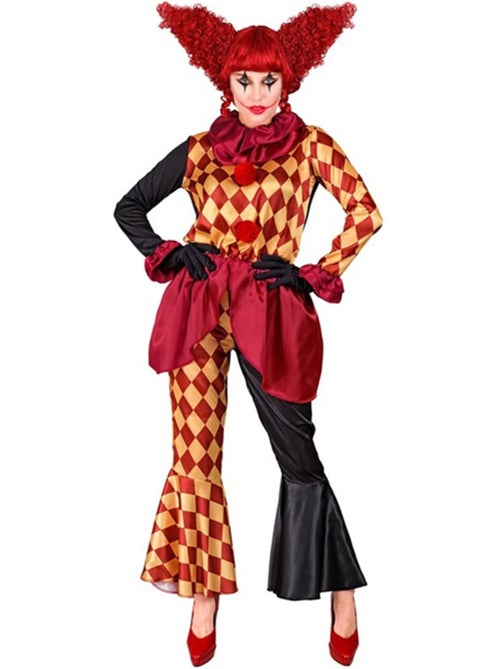 Macabro costume da clown a quadri - Kiabi