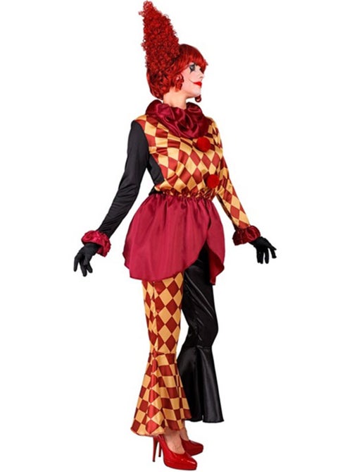 Macabro costume da clown a quadri - Kiabi