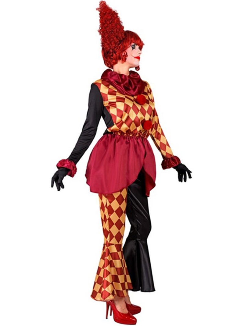 Macabro costume da clown a quadri Multicolore - Kiabi