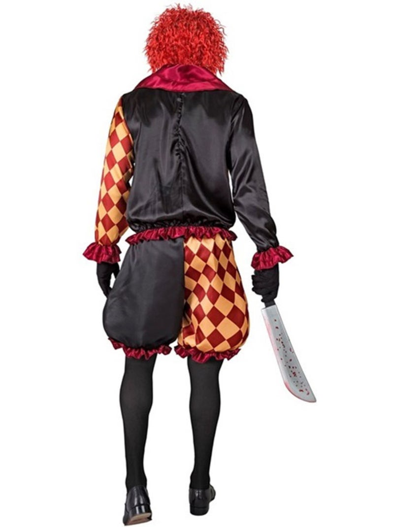Macabro costume da clown a quadri Multicolore - Kiabi