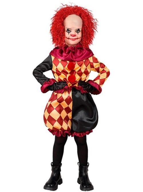 Macabro costume da clown a quadri - Kiabi