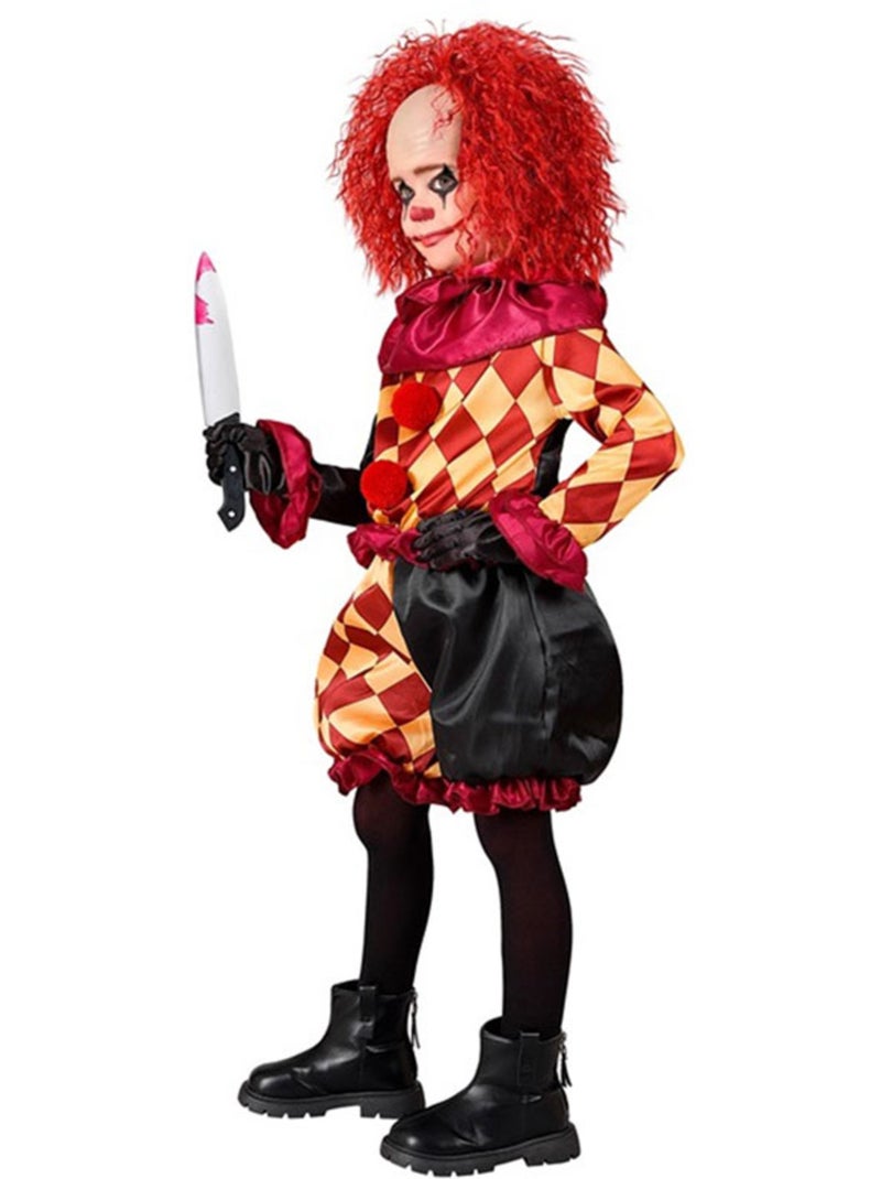 Macabro costume da clown a quadri Multicolore - Kiabi