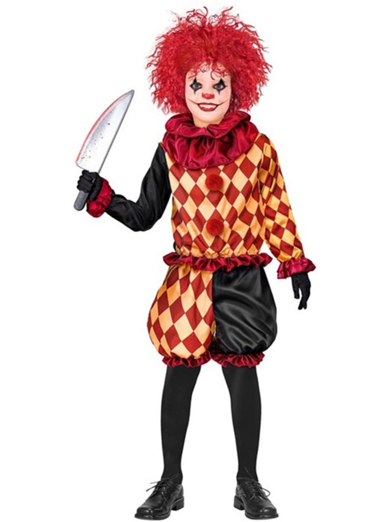 Macabro costume da clown a quadri Multicolore - Kiabi