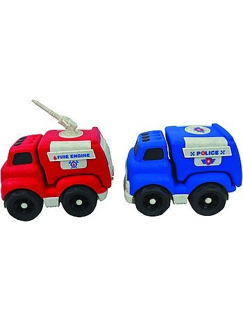 Macchinine ? Set polizia e camion dei pompieri