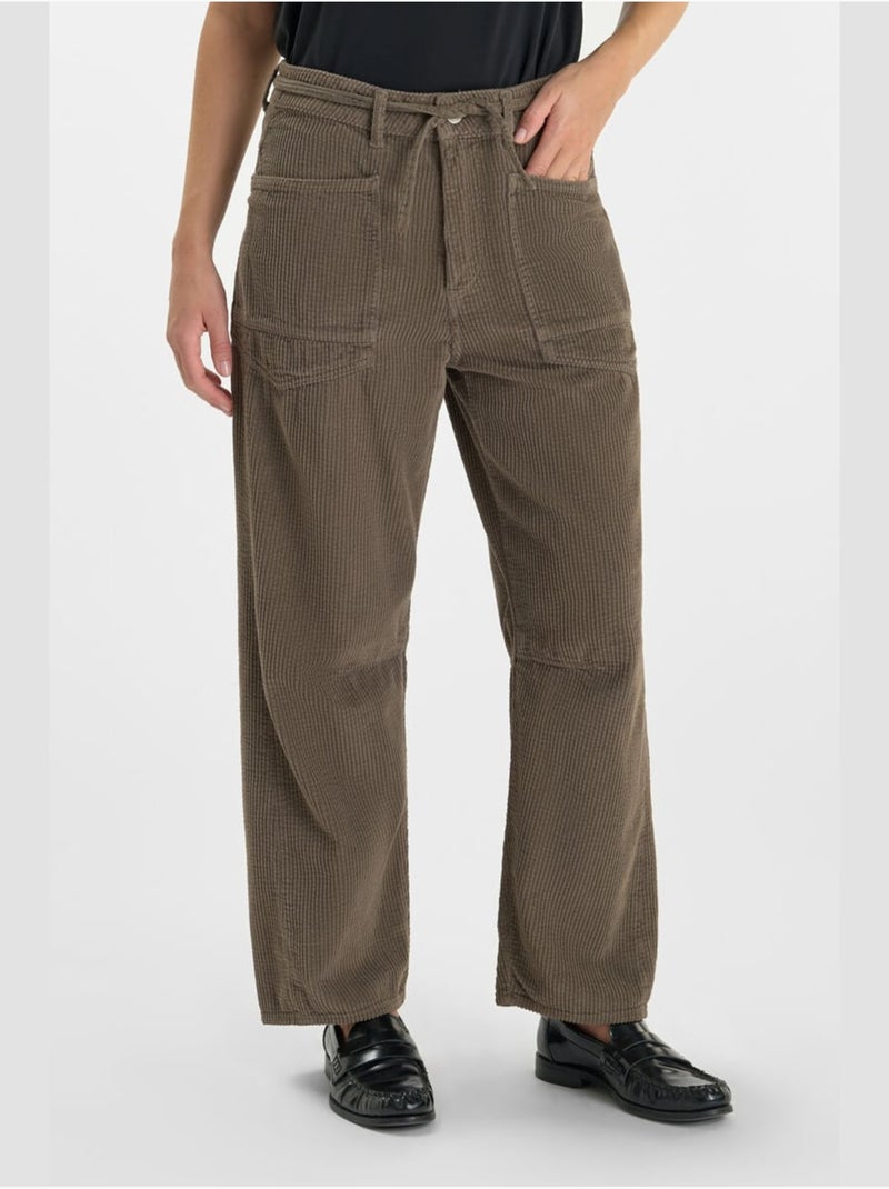 MADIE pantaloni larghi e larghi Marrone - Kiabi