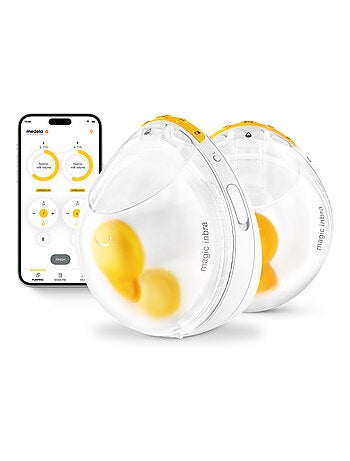 Magic InBra™ – Tiralatte Elettrico Doppio Portatile Senza Mani – Ultra Leggero e Silenzioso,