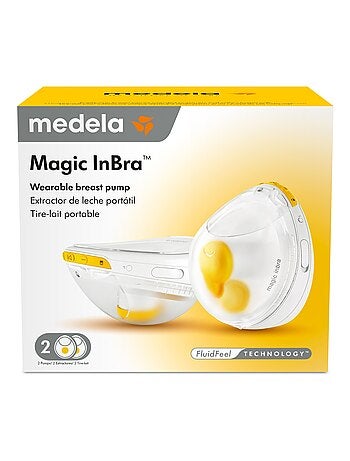 Magic InBra™ – Tiralatte Elettrico Doppio Portatile Senza Mani – Ultra Leggero e Silenzioso,