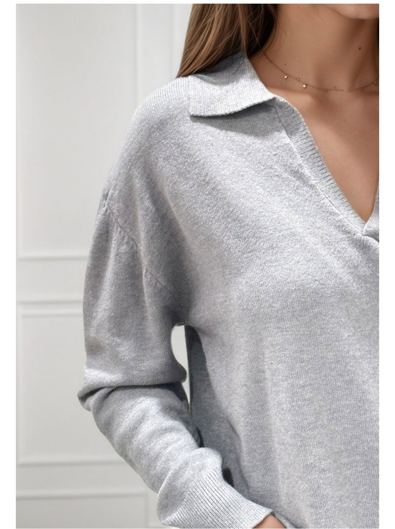 Maglia a colletto Polo Kebello Grigio - Kiabi