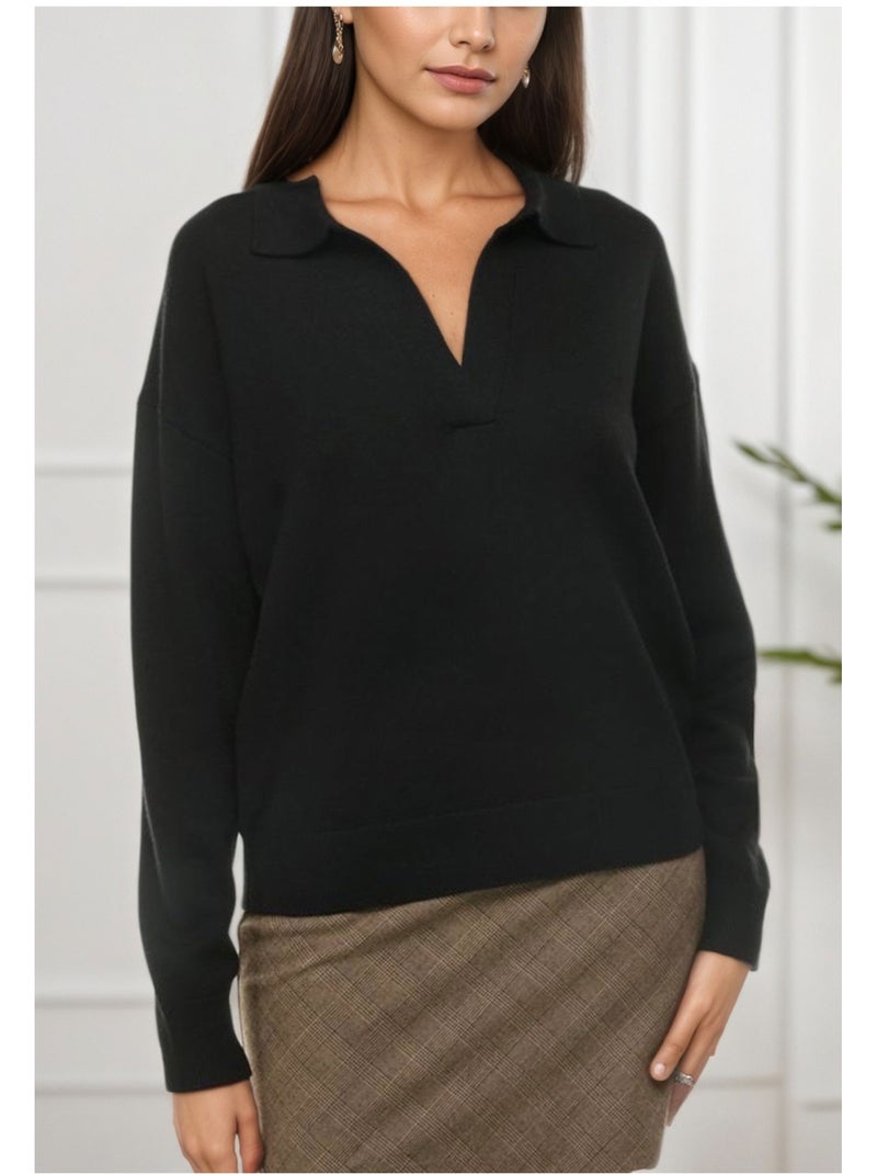 Maglia a colletto Polo Kebello Nero Nero - Kiabi