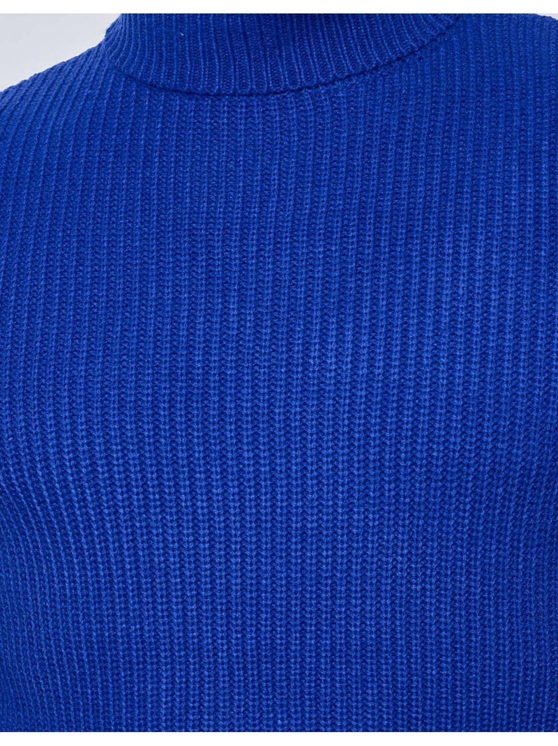 Maglia a collo alto Kebello Blu - Kiabi