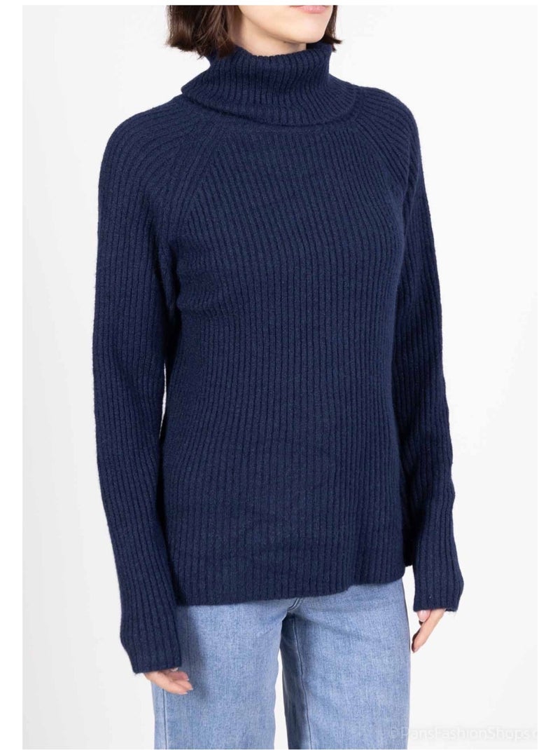 Maglia a collo alto Kebello Blu marino - Kiabi