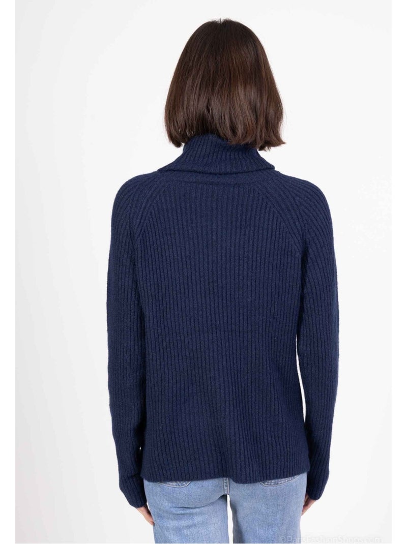 Maglia a collo alto Kebello Blu marino - Kiabi